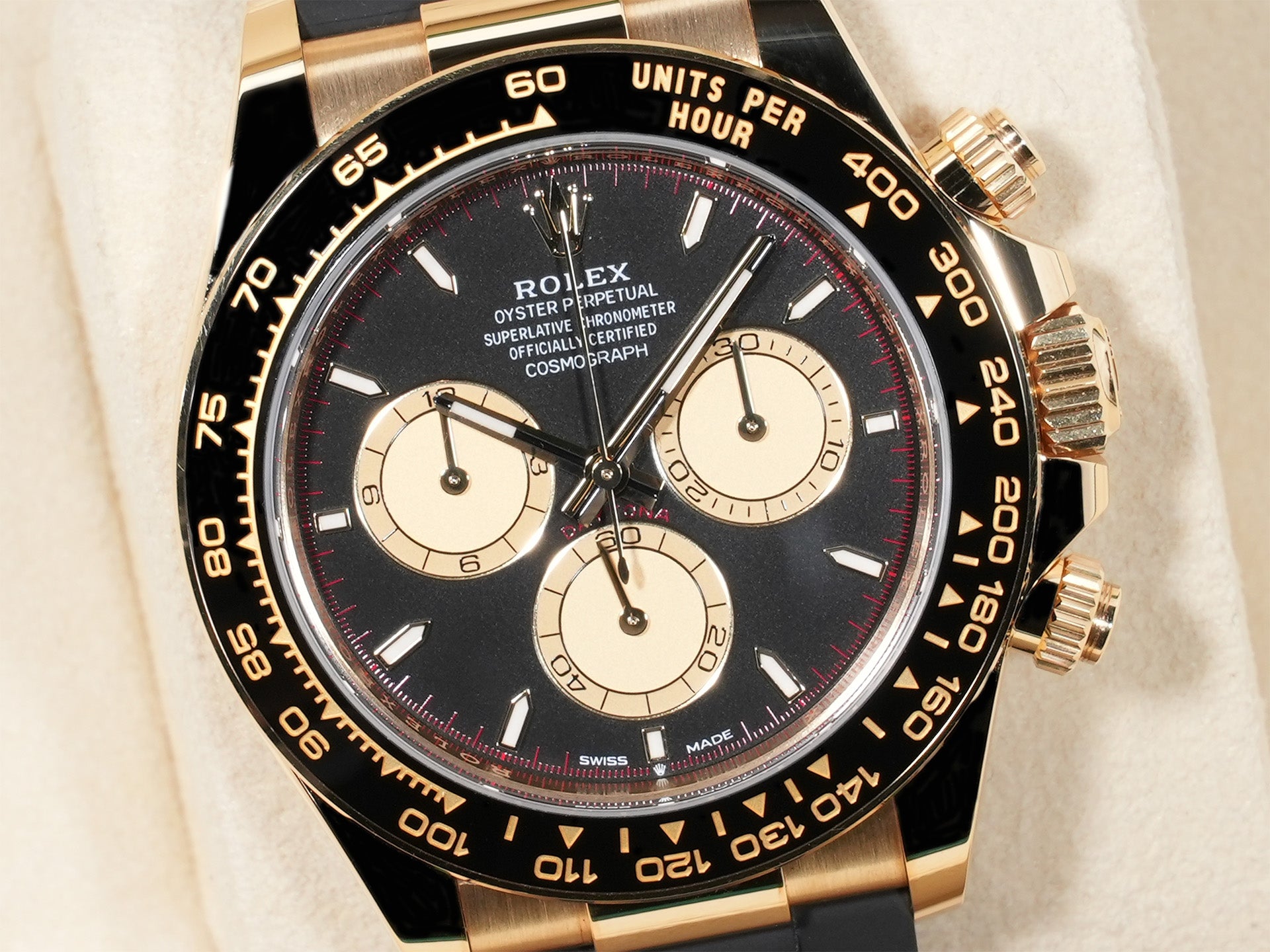 ロレックス デイトナ Ref.126518LN 18KYG ブラックxシャンパンカラー文字盤 美品 hh5vogvm