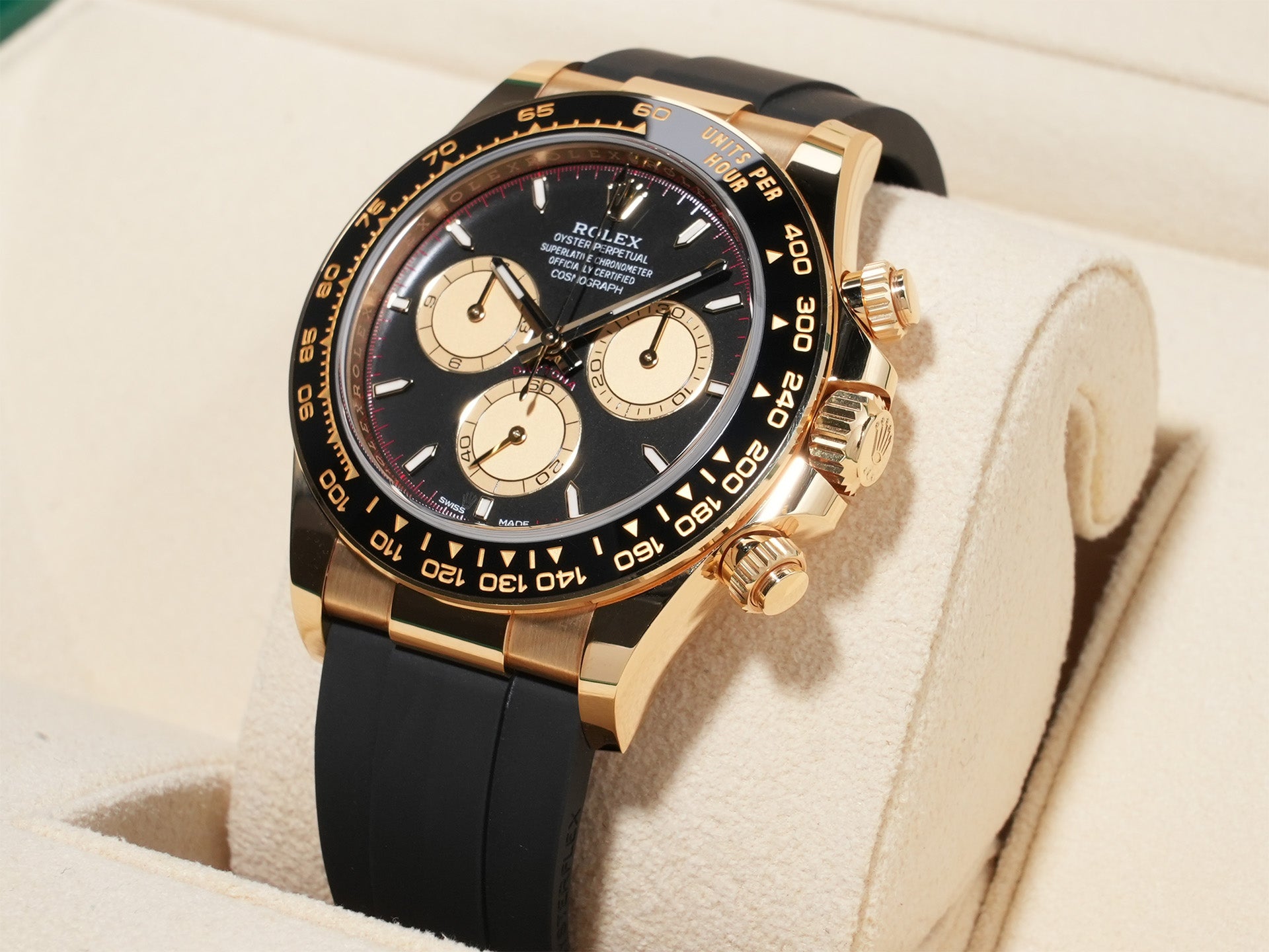 ロレックス デイトナ Ref.126518LN 18KYG ブラックxシャンパンカラー文字盤 美品 hh5vogvm