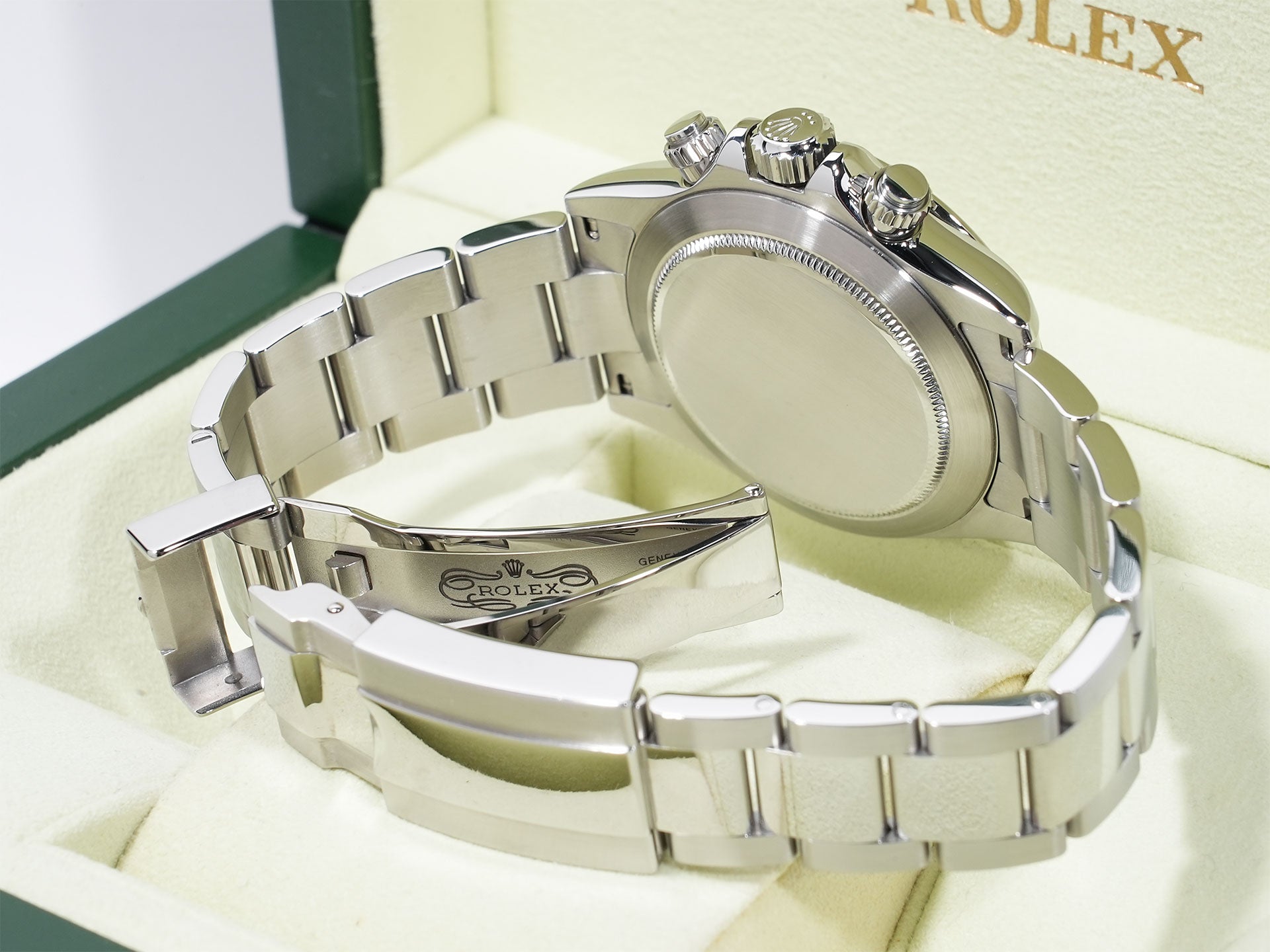 ロレックス デイトナ Ref.116520 SS ホワイト文字盤 中古 e2hus26k