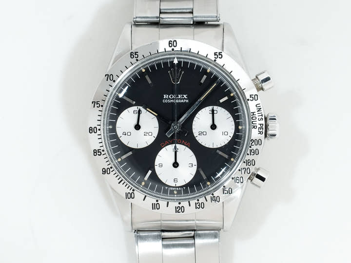 ロレックス デイトナ Ref.6262 ステンレススチール ブラック文字盤