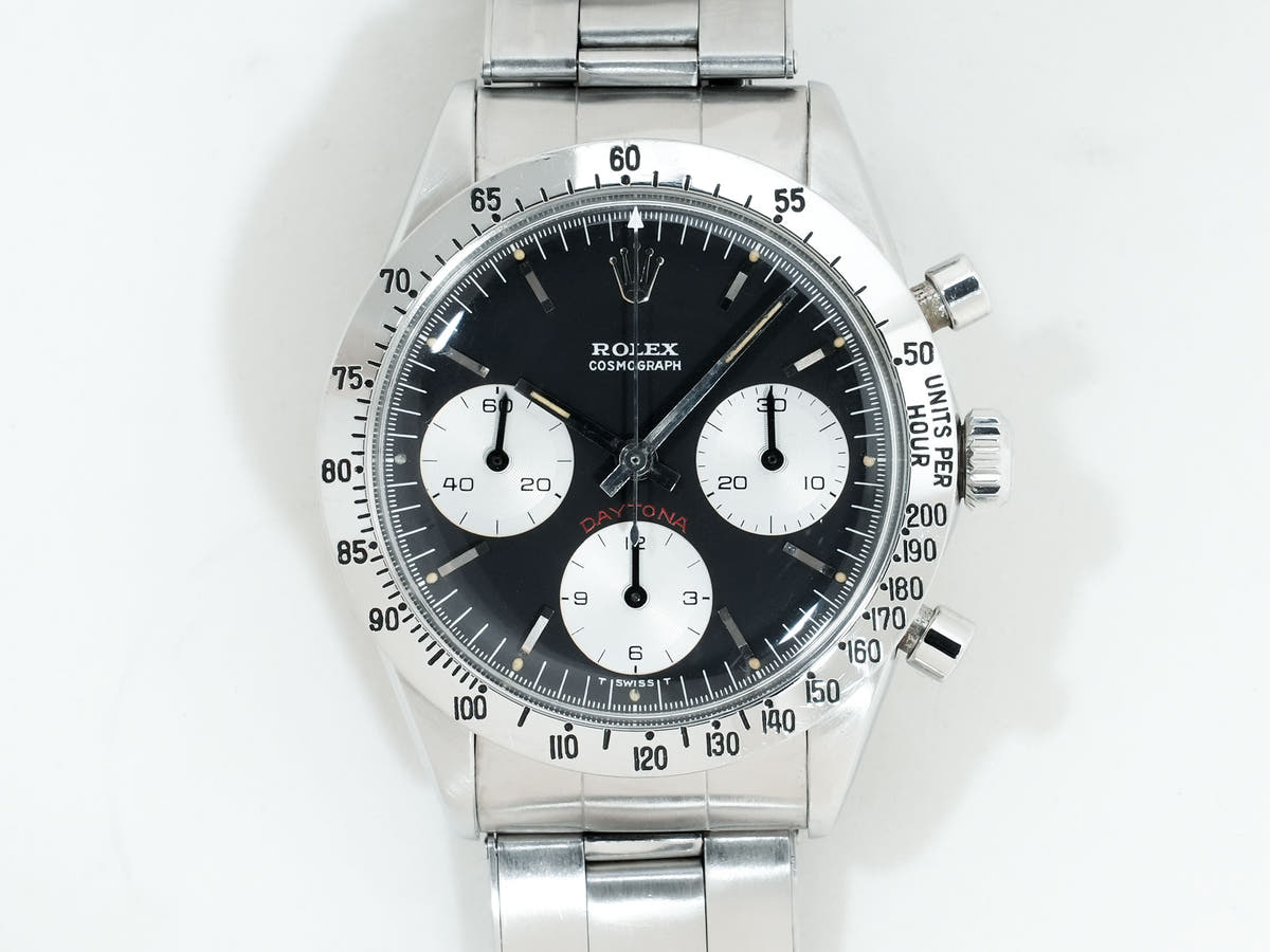 ロレックス デイトナ Ref.6262 SS ブラック文字盤 中古 8972C86S