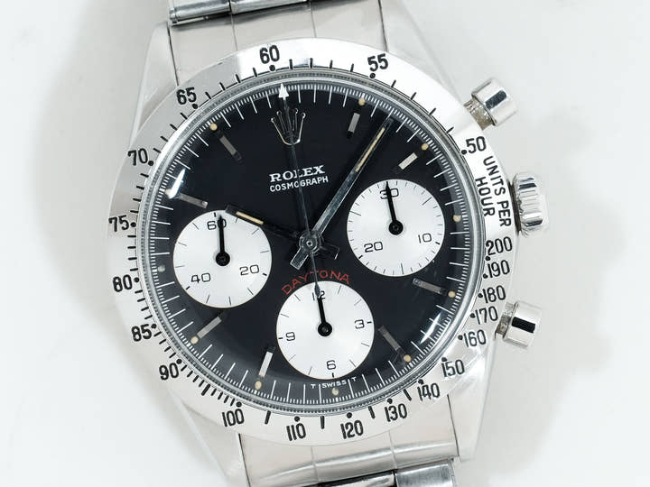 ロレックス デイトナ Ref.6262 ステンレススチール ブラック文字盤