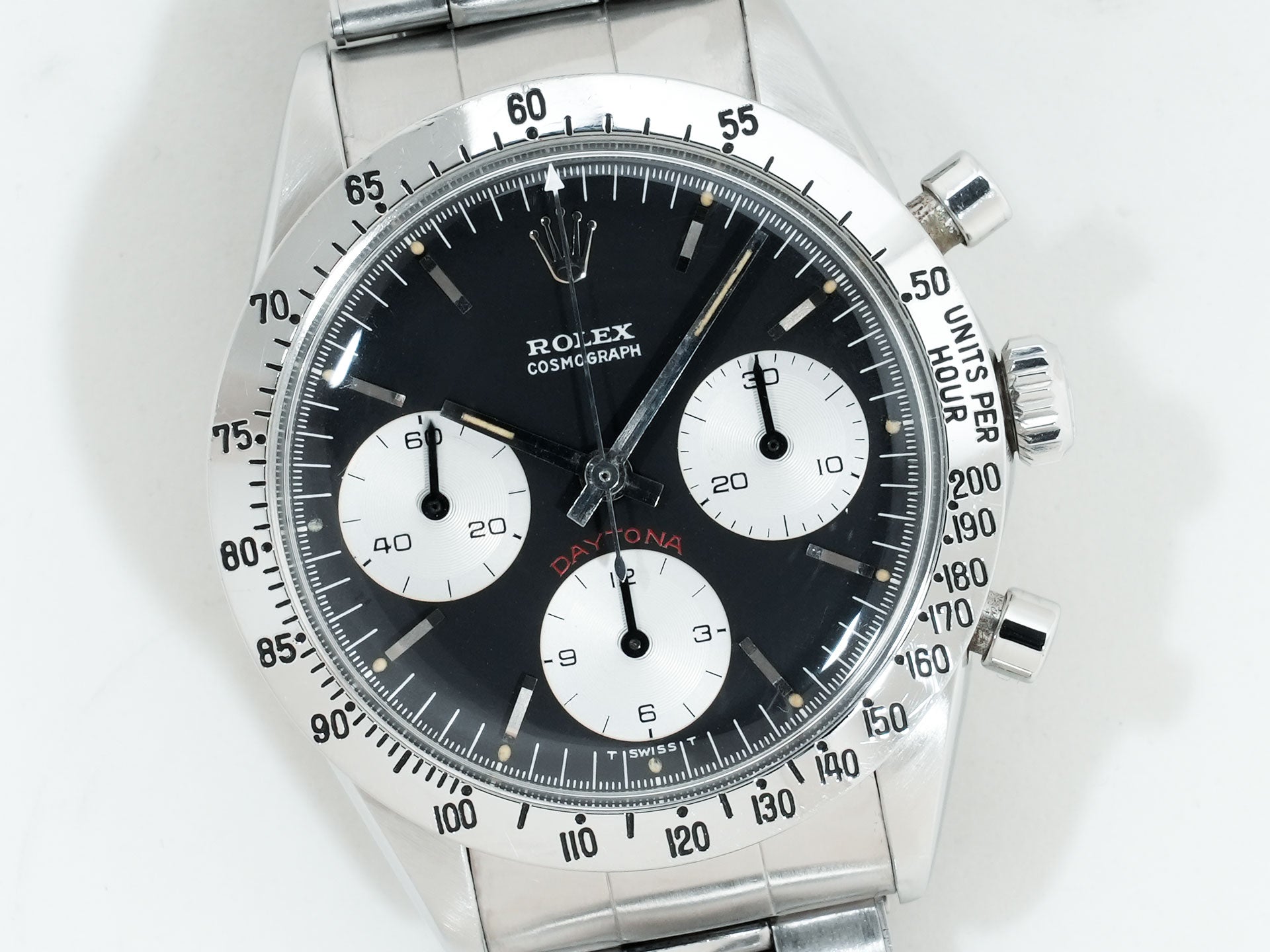ロレックス デイトナ Ref.6262 SS ブラック文字盤 中古 8972C86S