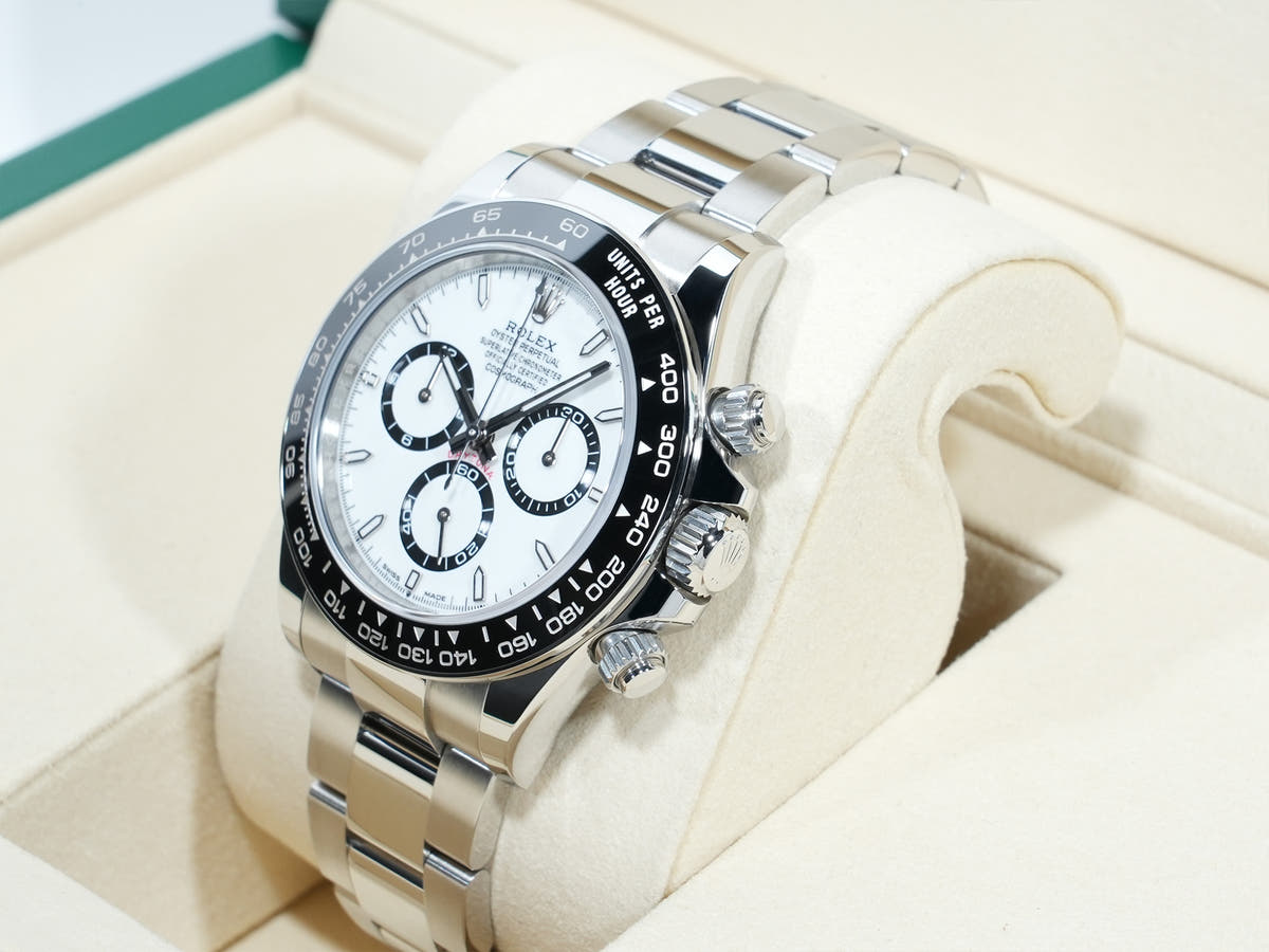 ロレックス デイトナ Ref.126500LN SS ホワイト文字盤 未使用 oaw6452g