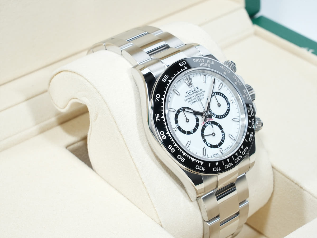 ロレックス デイトナ Ref.126500LN SS ホワイト文字盤 未使用 oaw6452g