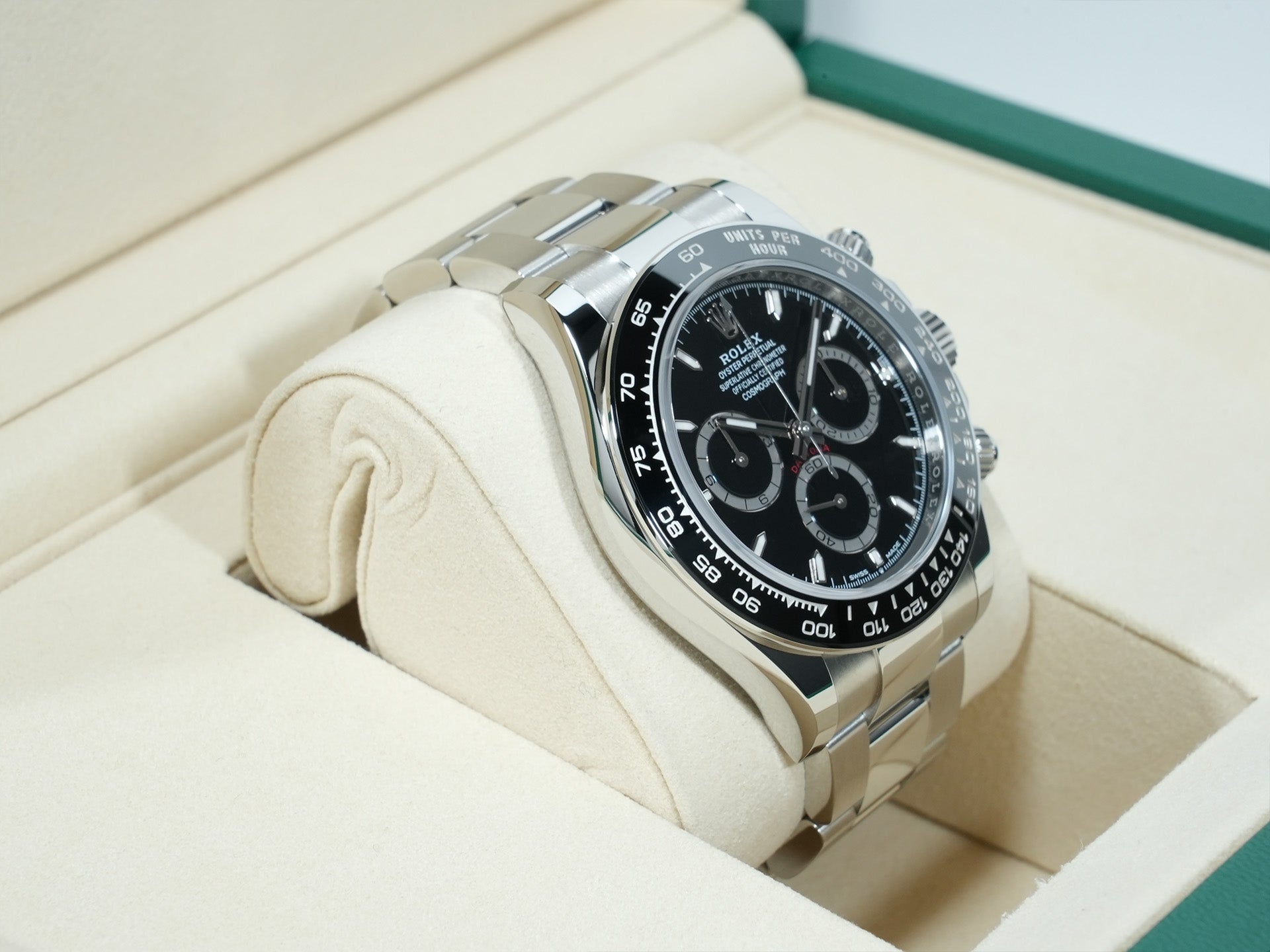 ロレックス デイトナ Ref.126500LN SS ブラック文字盤 未使用 gcgpn76v