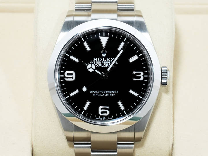Rolex Explorer 40 Ref. 224270 Stainless Steel Black Dial
