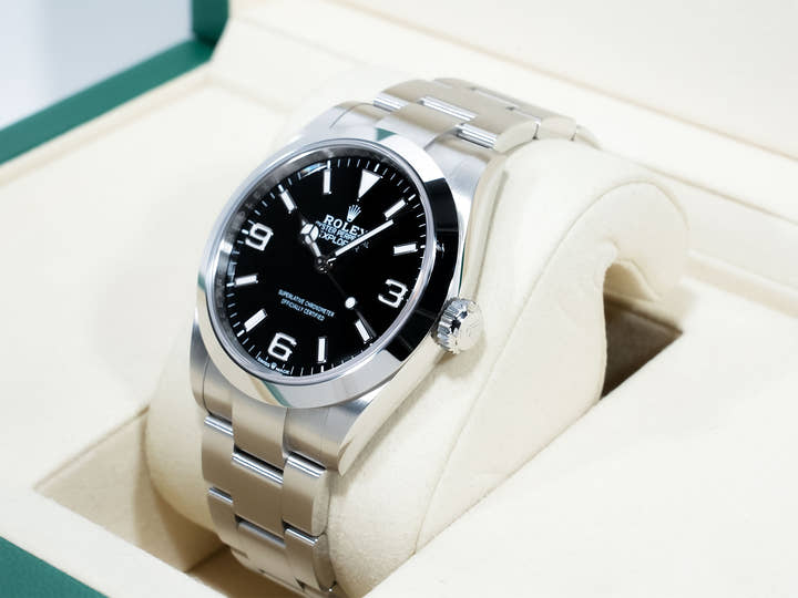 Rolex Explorer 40 Ref. 224270 Stainless Steel Black Dial
