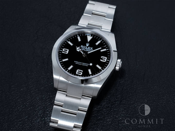 Rolex Explorer 40 Ref. 224270 Stainless Steel Black Dial