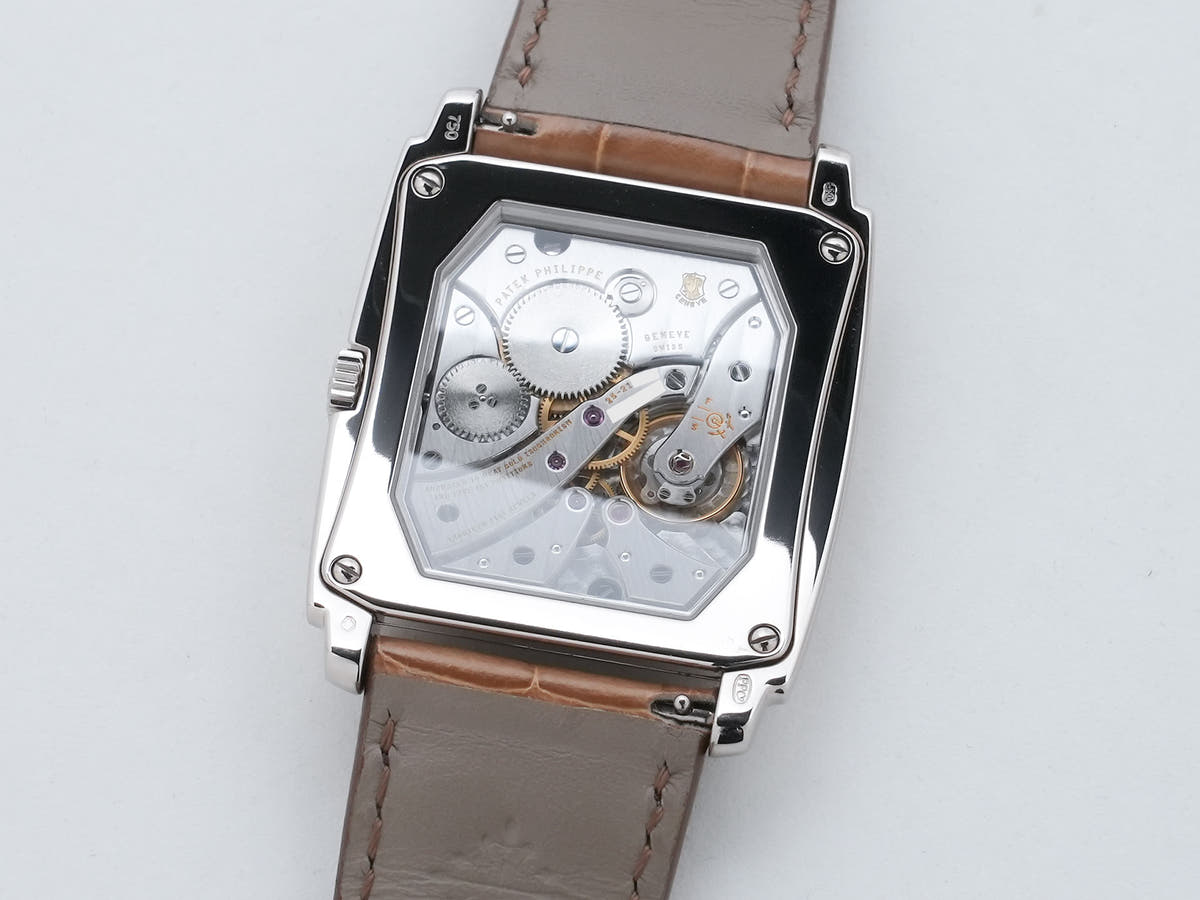パテックフィリップ ゴンドーロ Ref.5124G-001 18KWG サーモン文字盤 美中古 hur9qace