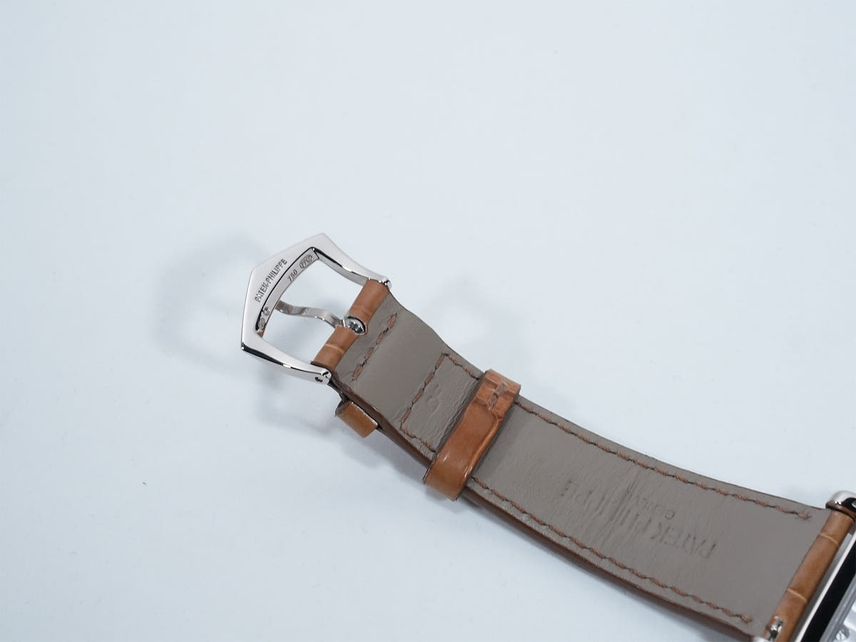 パテックフィリップ ゴンドーロ Ref.5124G-001 18KWG サーモン文字盤 美中古 hur9qace