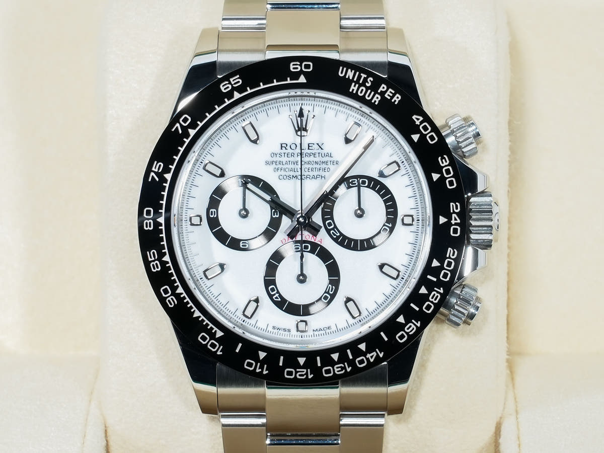 ロレックス デイトナ Ref.116500LN SS ホワイト文字盤 中古 h4tes6aw