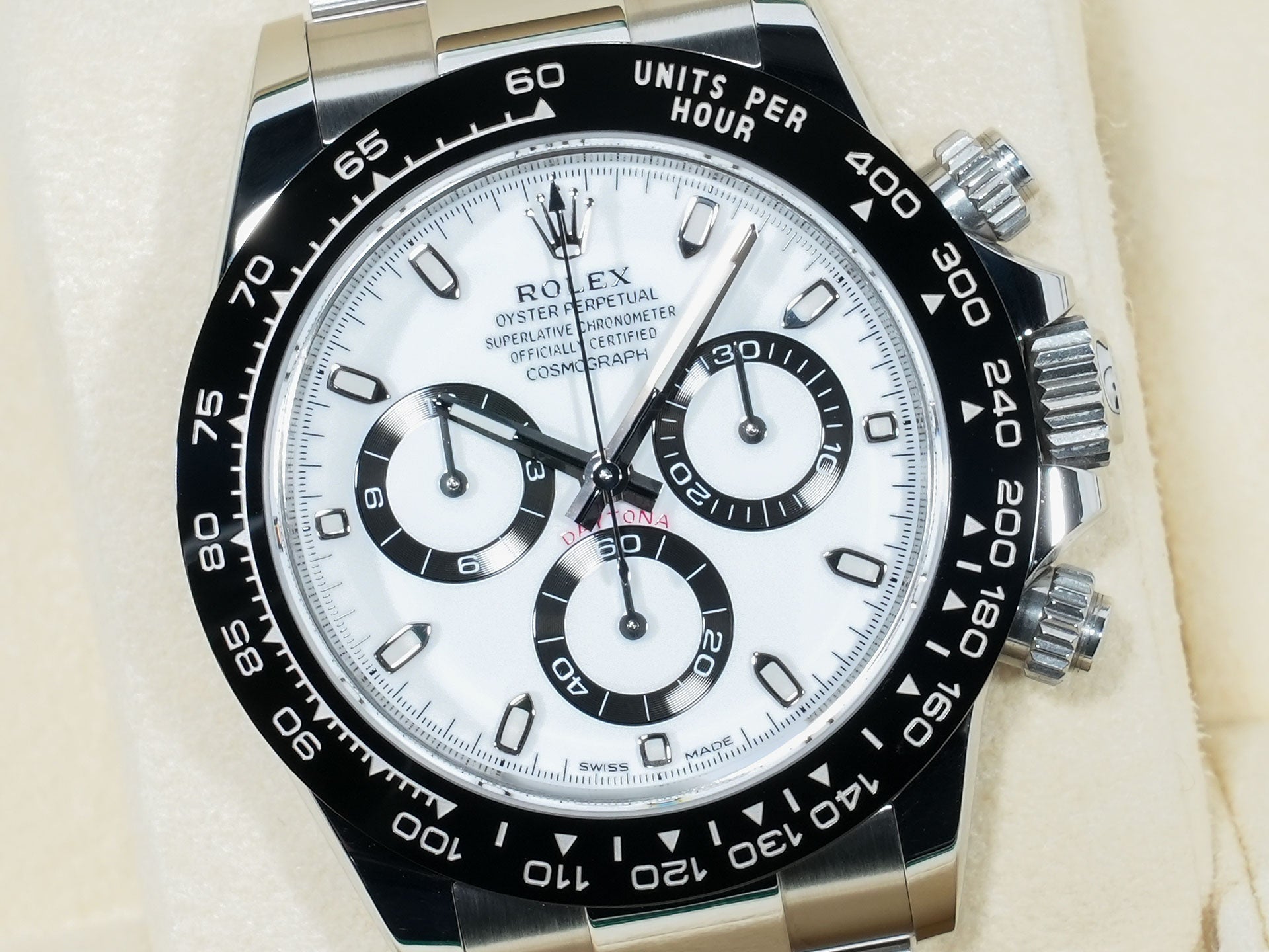 ロレックス デイトナ Ref.116500LN SS ホワイト文字盤 中古 h4tes6aw