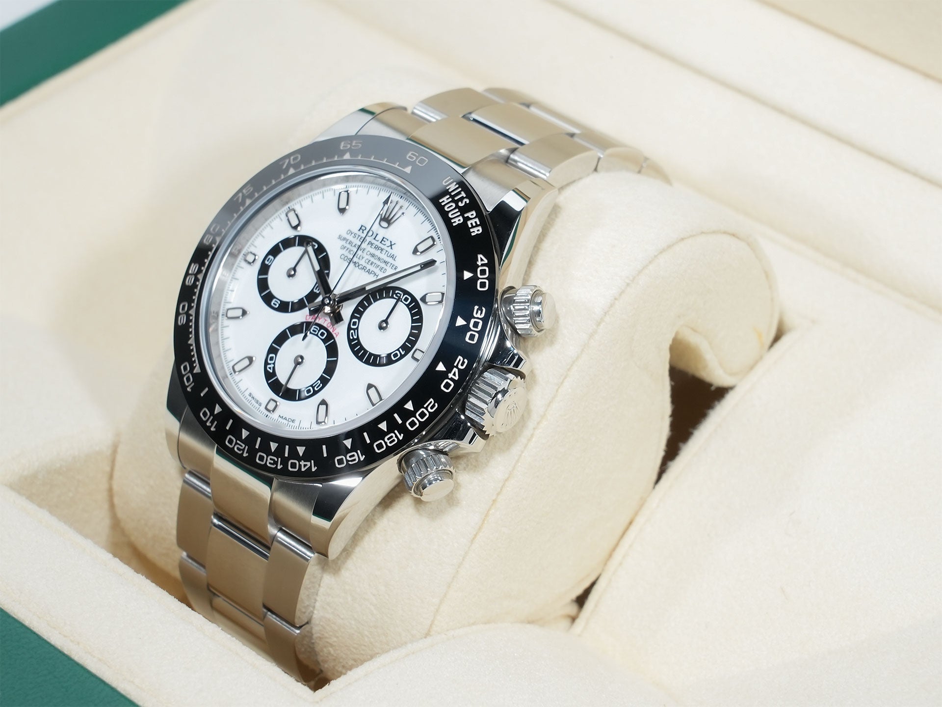 ロレックス デイトナ Ref.116500LN SS ホワイト文字盤 中古 h4tes6aw