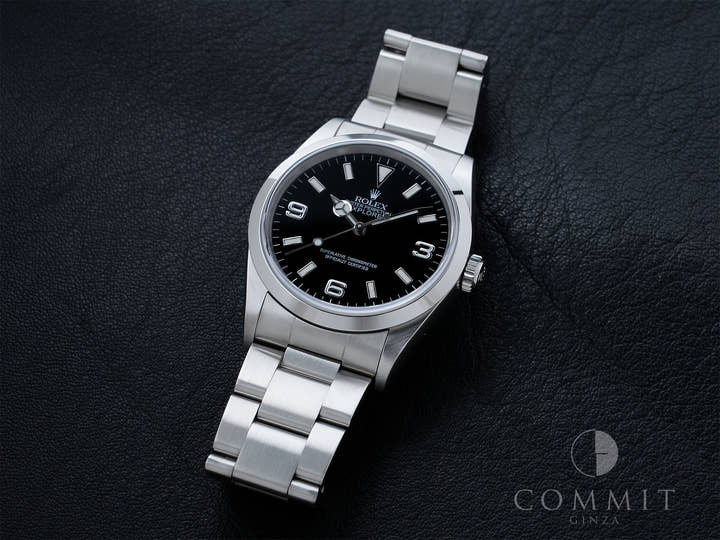 Rolex Explorer I Ref. 14270 Stainless Steel Black Dial