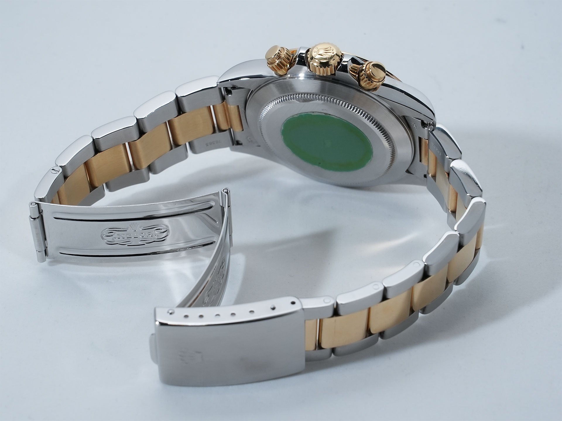 Pre-owned Rolex Daytona El Primero Ref. 16523 Stainless Steel/Yellow Gold Champagne Dial j6tex5yz