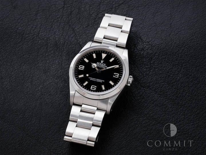 Rolex Explorer I Ref. 14270 Stainless Steel Black Dial