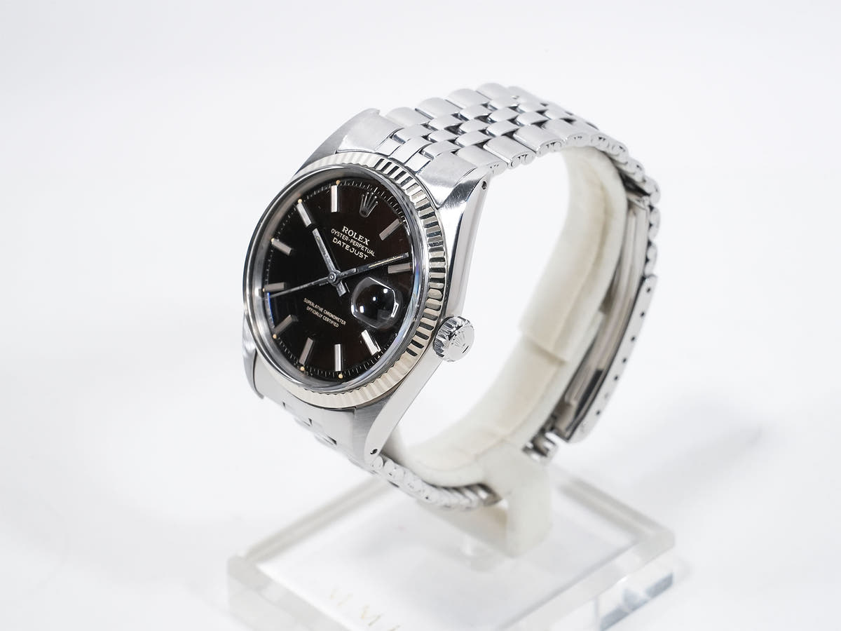 ロレックス デイトジャスト Ref.1601 SS/WG ブラウンミラー文字盤 中古 on4wjter