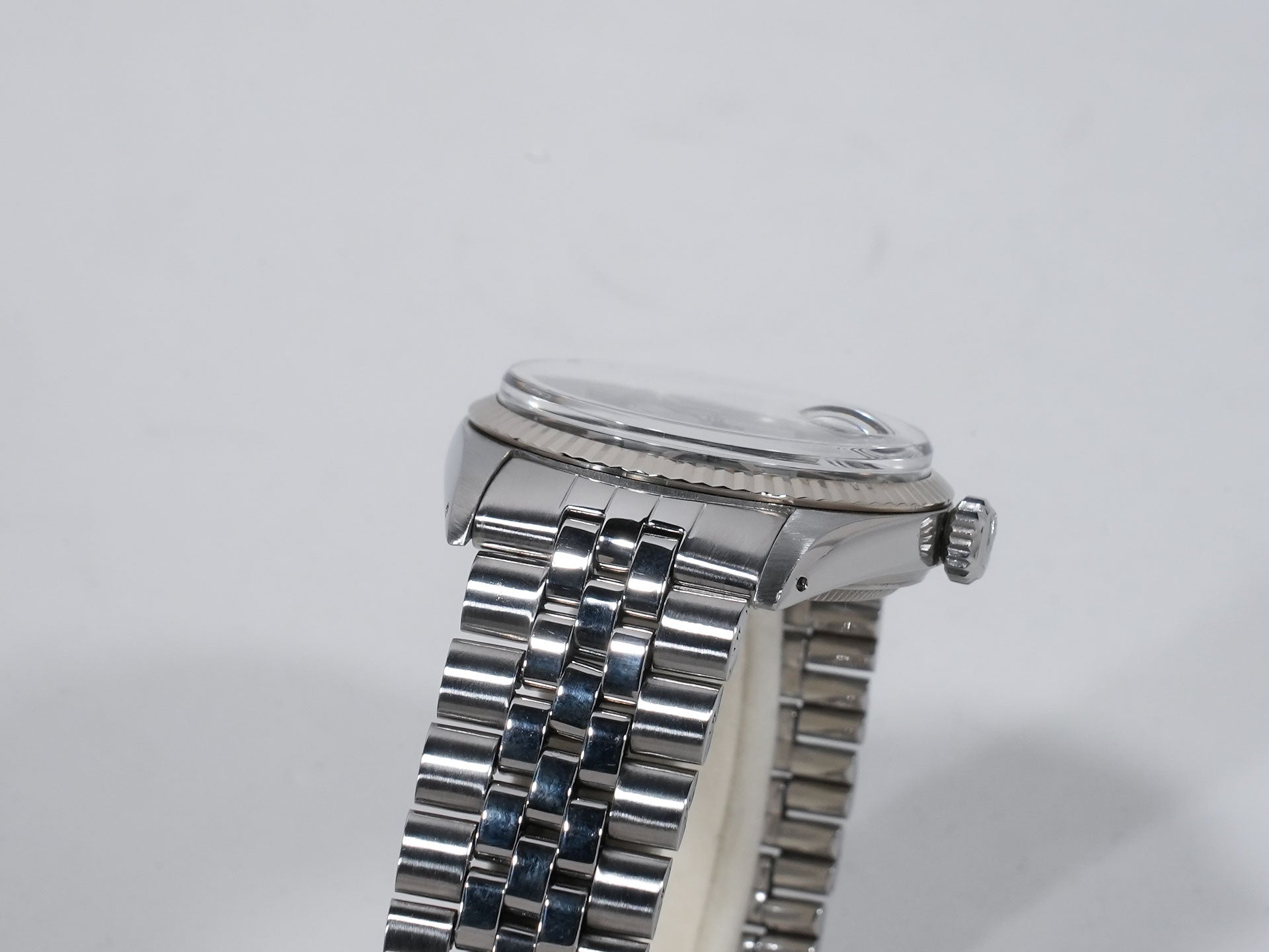 ロレックス デイトジャスト Ref.1601 SS/WG ブラウンミラー文字盤 中古 on4wjter