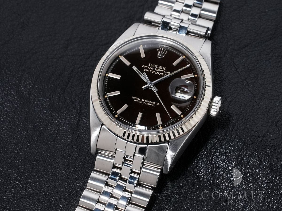 ロレックス デイトジャスト Ref.1601 SS/WG ブラウンミラー文字盤 中古 on4wjter