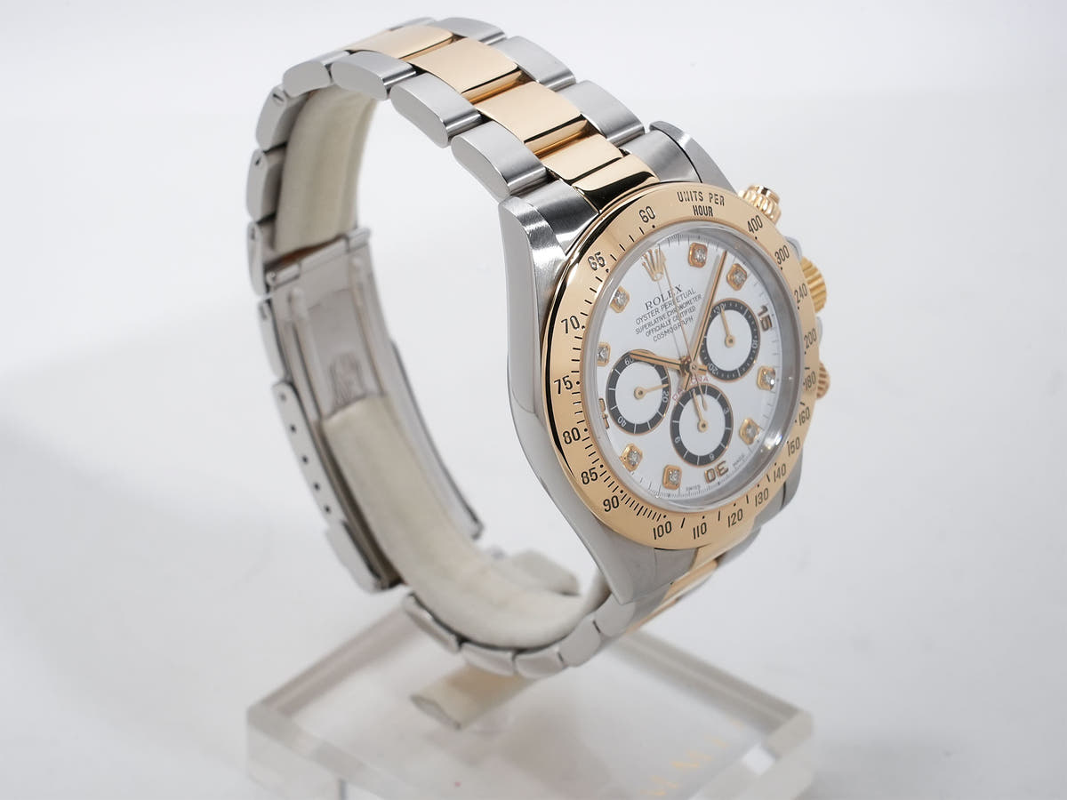 ロレックス デイトナ エルプリメロ Ref.16523 SS/YG ホワイト文字盤 中古 evxvut5w