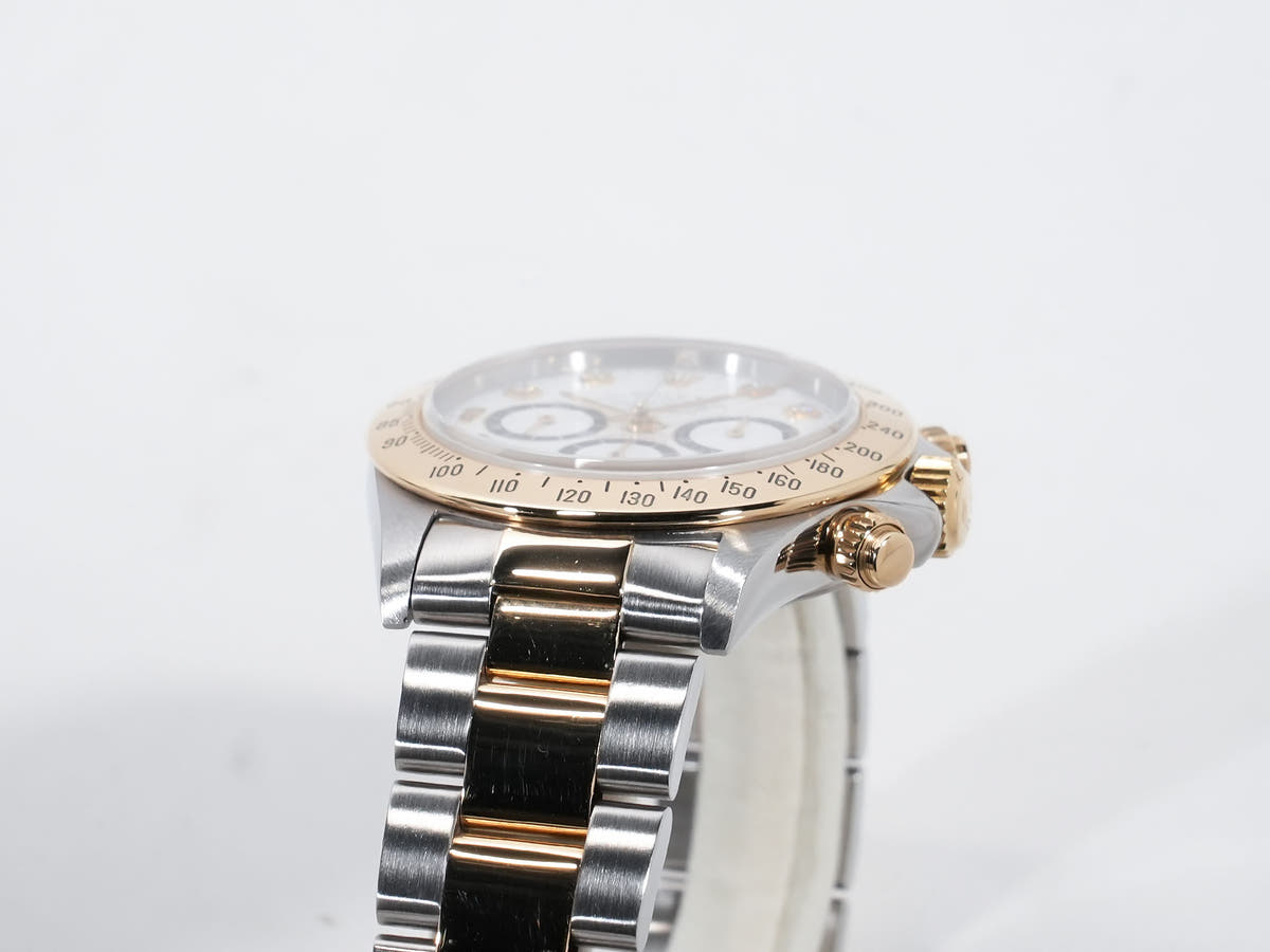 ロレックス デイトナ エルプリメロ Ref.16523 SS/YG ホワイト文字盤 中古 evxvut5w