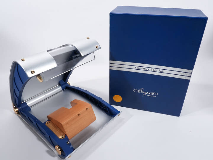 ブレゲ タイプⅩⅩ アエロナバル Ref.3807ST/J2/SW9 SS ブルー文字盤 中古 s7tv65ru