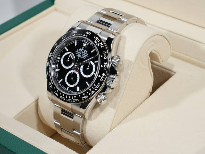 ロレックス デイトナ Ref.126500LN ステンレススチール ブラック文字盤