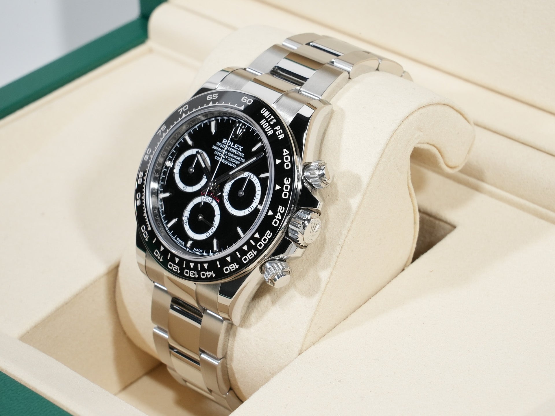 ロレックス デイトナ Ref.126500LN ステンレススチール ブラック文字盤