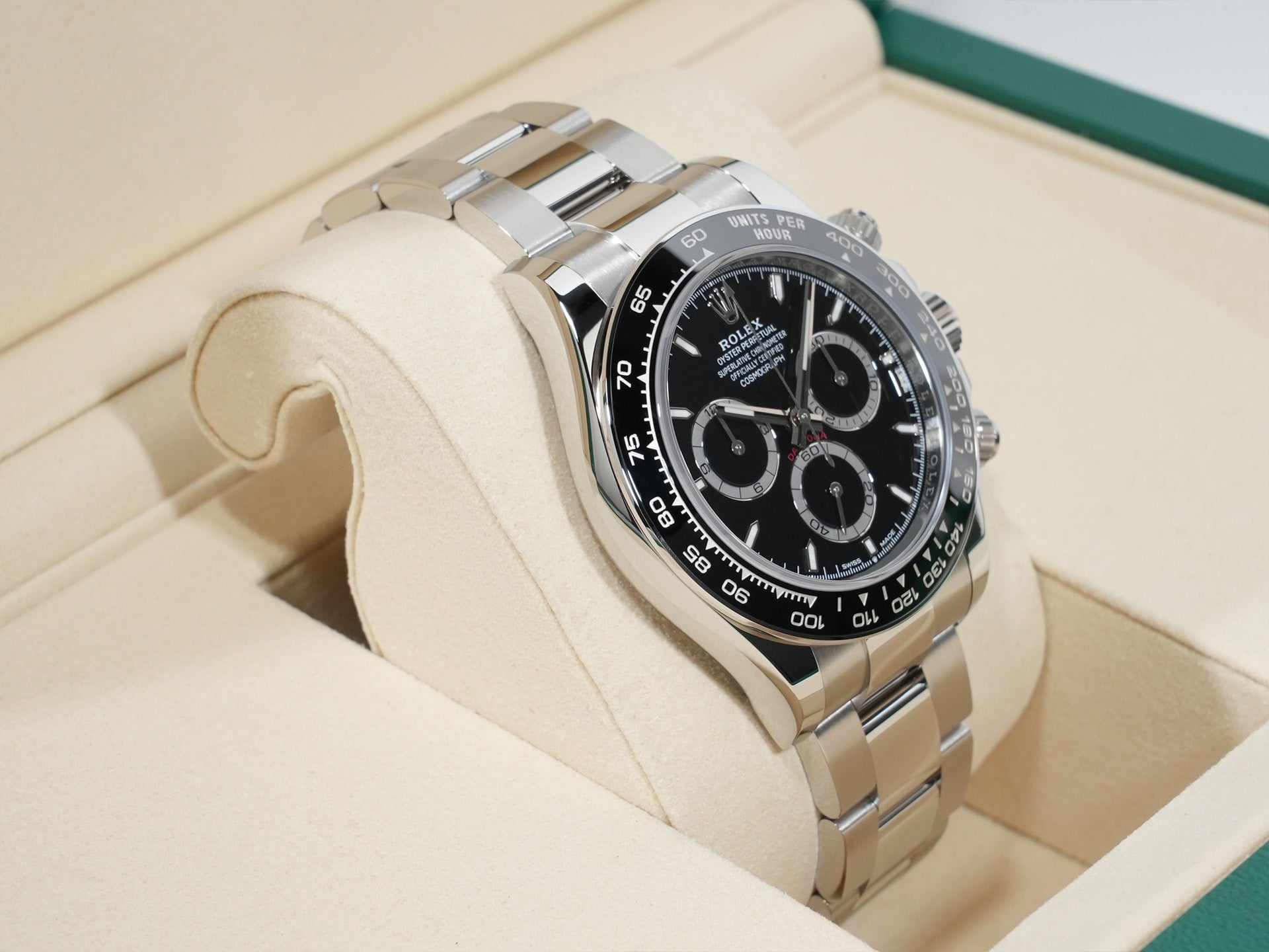 ロレックス デイトナ Ref.126500LN ステンレススチール ブラック文字盤