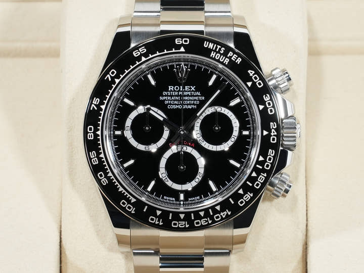 ロレックス デイトナ Ref.126500LN ステンレススチール ブラック文字盤