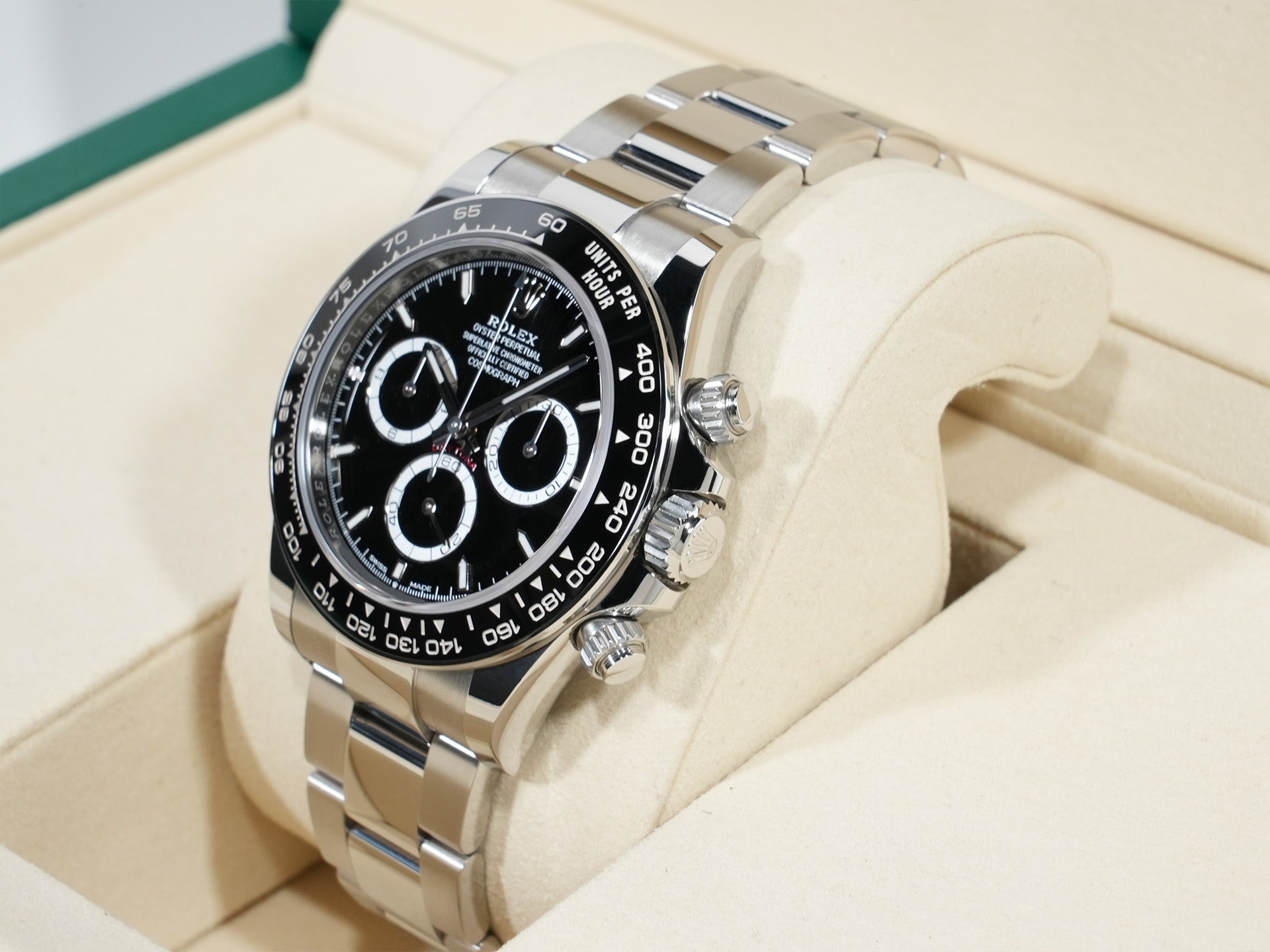 ロレックス デイトナ Ref.126500LN ステンレススチール ブラック文字盤
