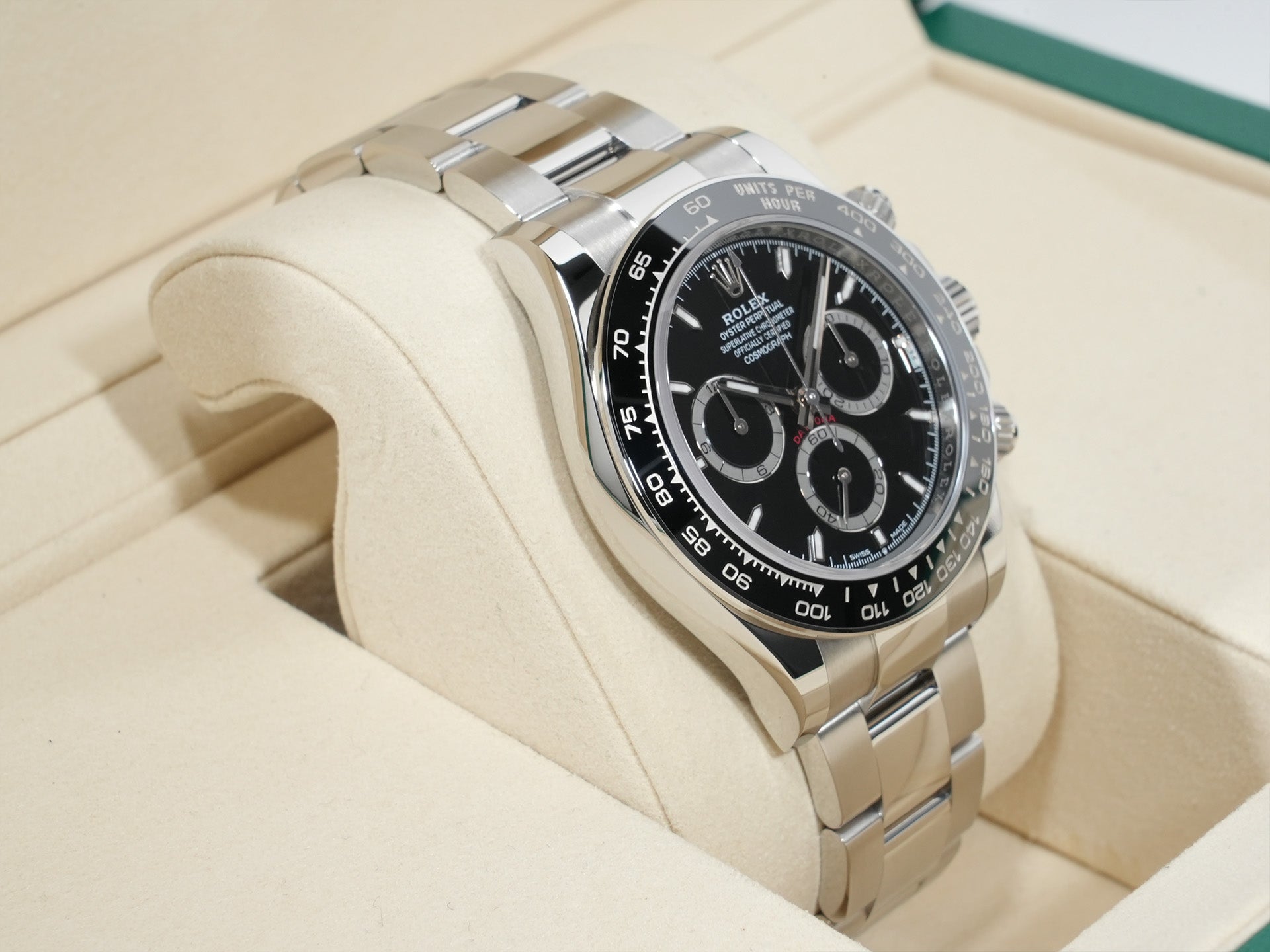 ロレックス デイトナ Ref.126500LN ステンレススチール ブラック文字盤