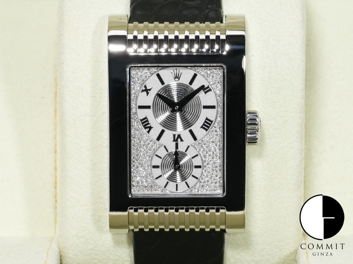 ロレックス チェリーニ プリンス Ref.5441/9 18KWG シルバー文字盤 美品 wys49jhi