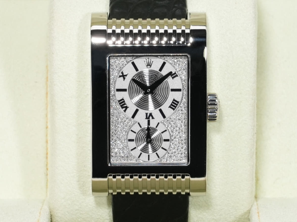 ロレックス チェリーニ プリンス Ref.5441/9 18KWG シルバー文字盤 美品 wys49jhi