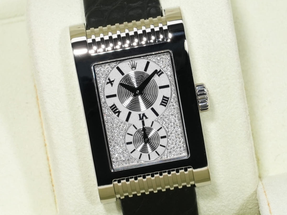 ロレックス チェリーニ プリンス Ref.5441/9 18KWG シルバー文字盤 美品 wys49jhi