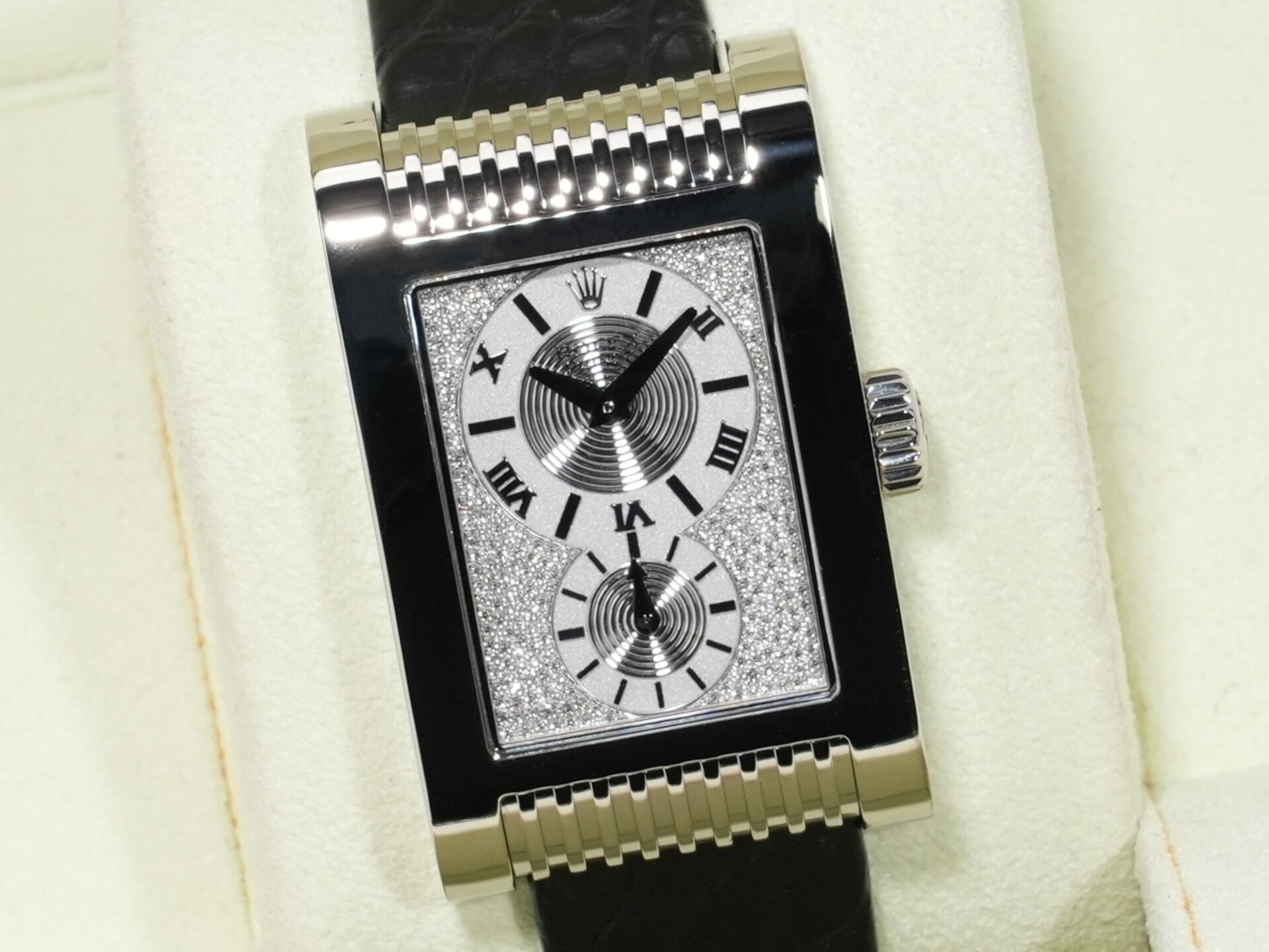 ロレックス チェリーニ プリンス Ref.5441/9 18KWG シルバー文字盤 美品 wys49jhi