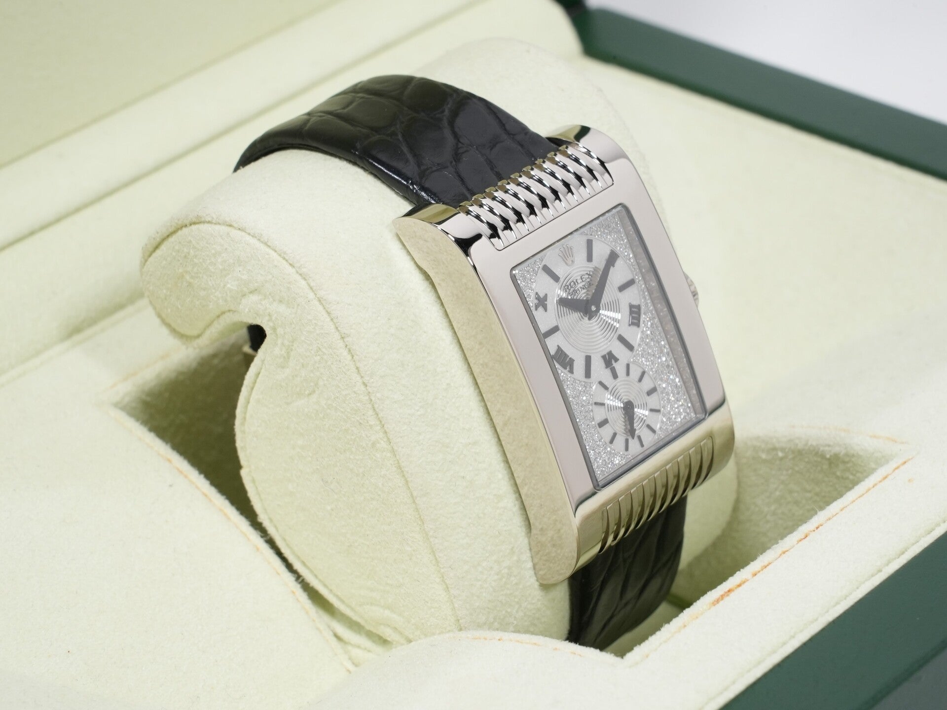 ロレックス チェリーニ プリンス Ref.5441/9 18KWG シルバー文字盤 美品 wys49jhi