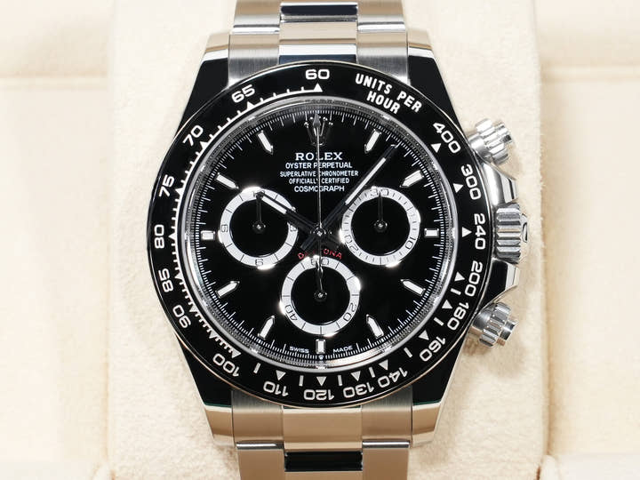ロレックス デイトナ Ref.126500LN ステンレススチール ブラック文字盤
