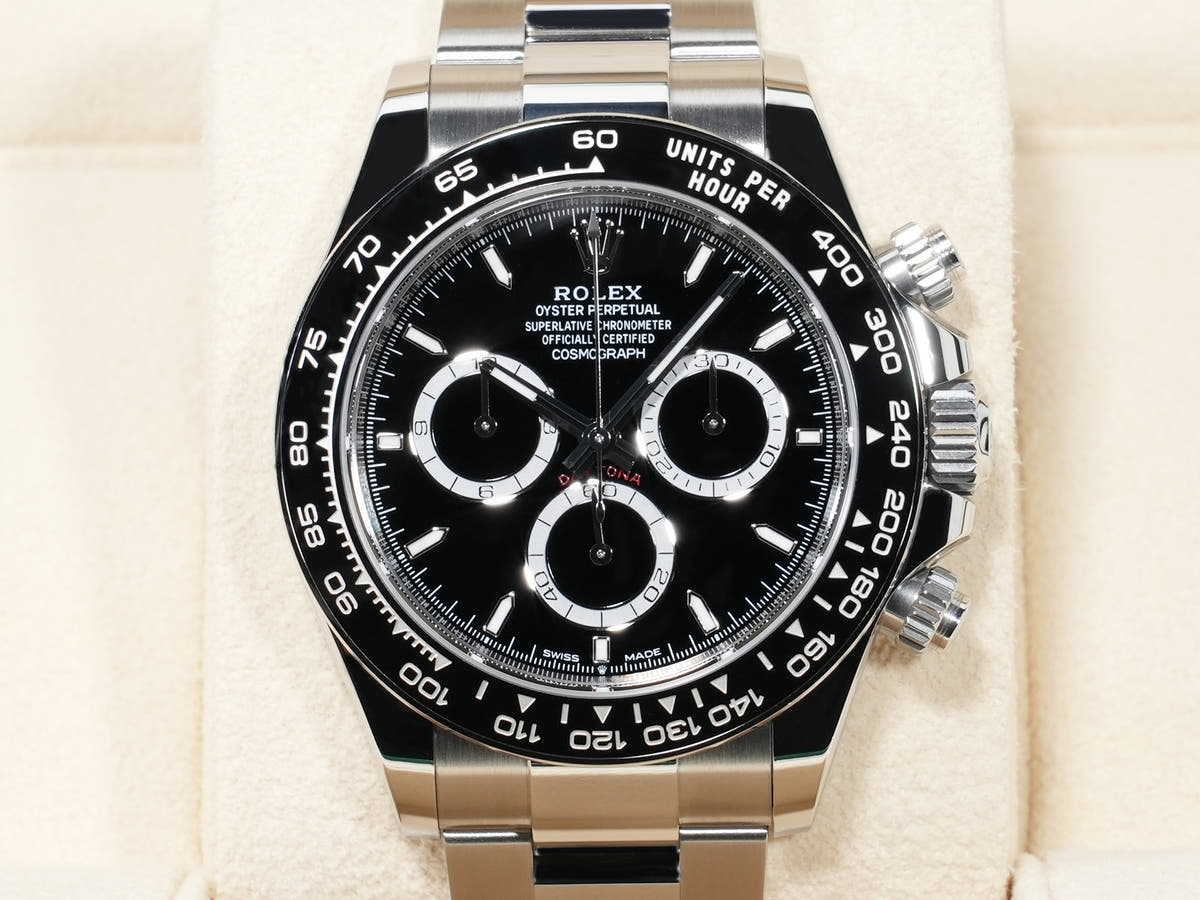ロレックス デイトナ Ref.126500LN SS ブラック文字盤 中古 z4qs4gta