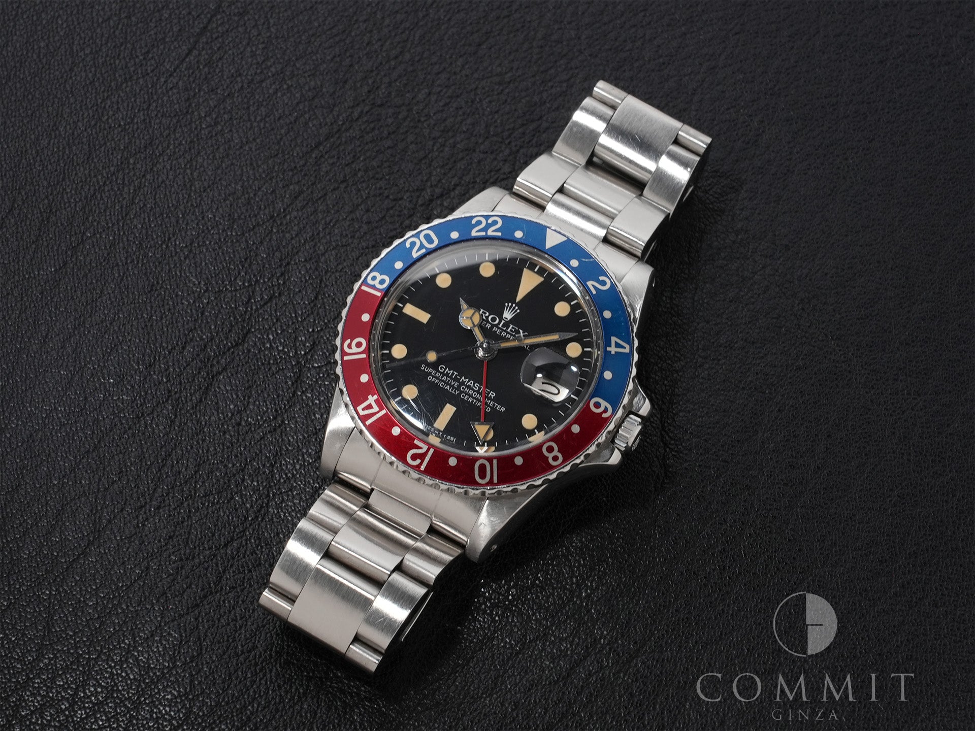 ロレックス GMTマスター Ref.1675 SS ブラック文字盤 中古 9q3cw7qs