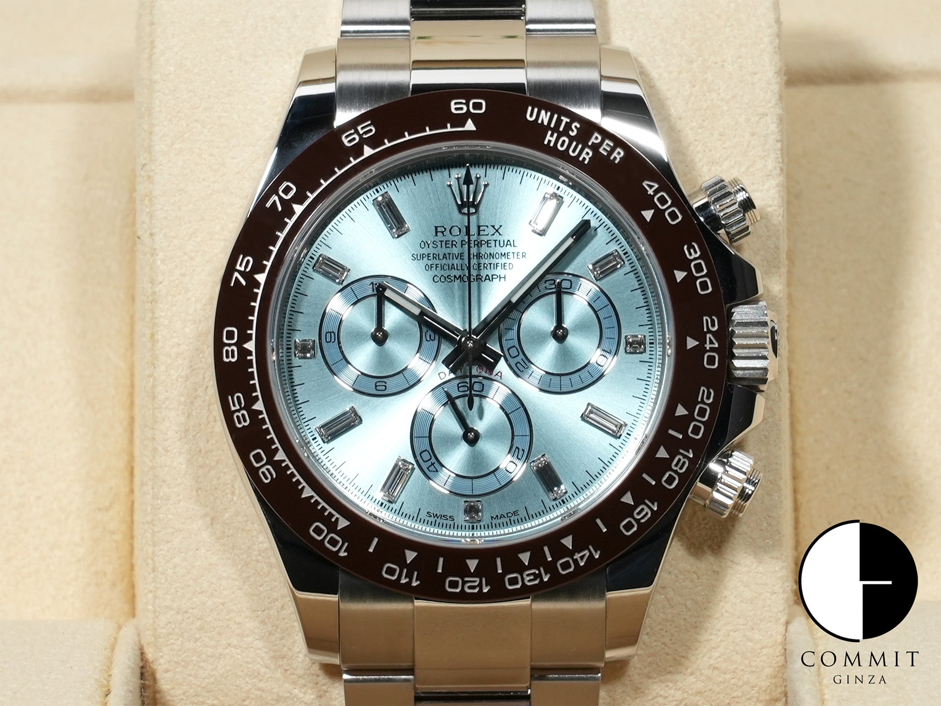 ロレックス デイトナ Ref.116506A PT アイスブルー文字盤 美品 vkibaqpz