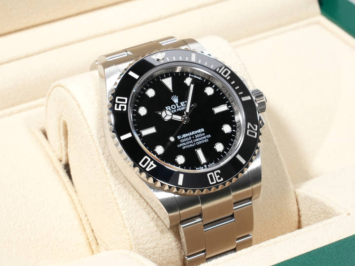 ロレックス サブマリーナー ノンデイト Ref.124060 ステンレススチール ブラック文字盤