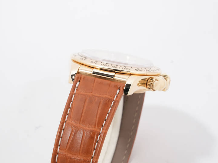 ロレックス デイトナ エルプリメロ Ref.16518 18KYG ホワイト文字盤 美中古 uf6oz8ou