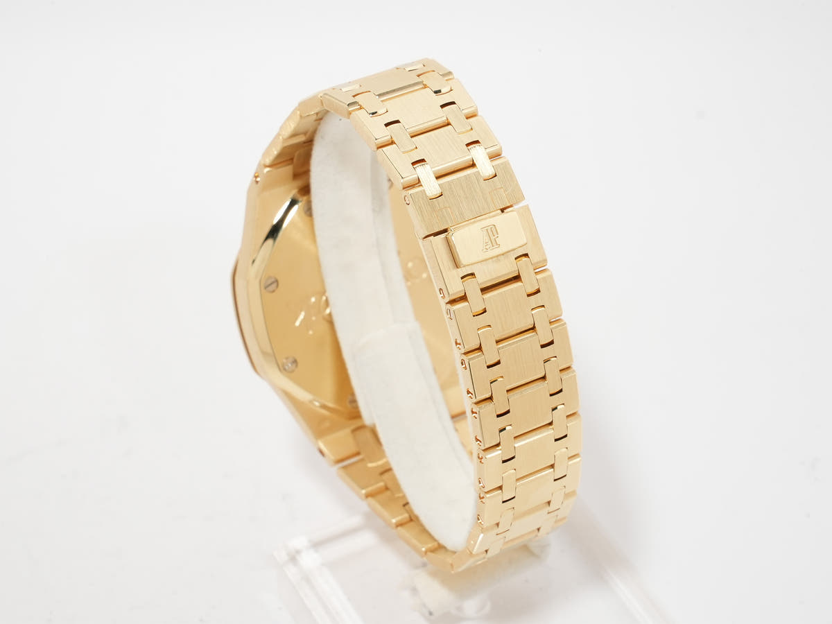 Audemars Piguet Royal Oak Ref. 14790BA.OO.0789BA.03 18KYG Champagne Dial Pre-owned qd32eszz