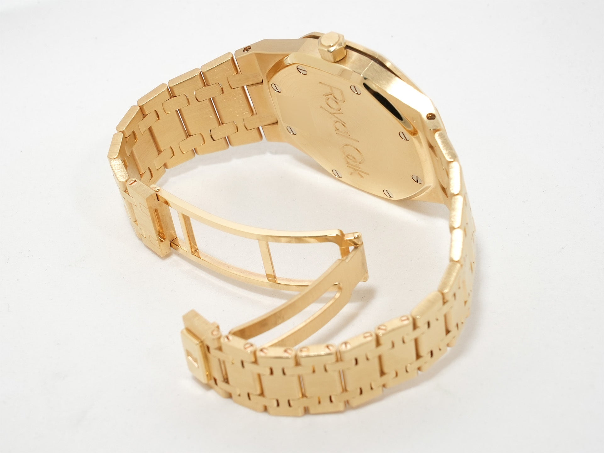 Audemars Piguet Royal Oak Ref. 14790BA.OO.0789BA.03 18KYG Champagne Dial Pre-owned qd32eszz