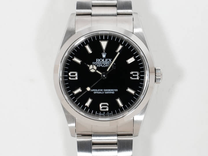 Rolex Explorer I Ref. 14270 Stainless Steel Black Dial