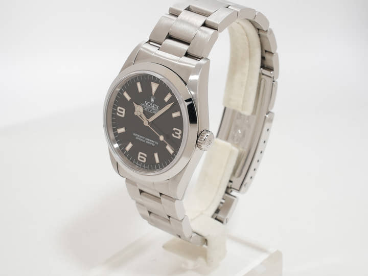 Rolex Explorer I Ref. 14270 Stainless Steel Black Dial