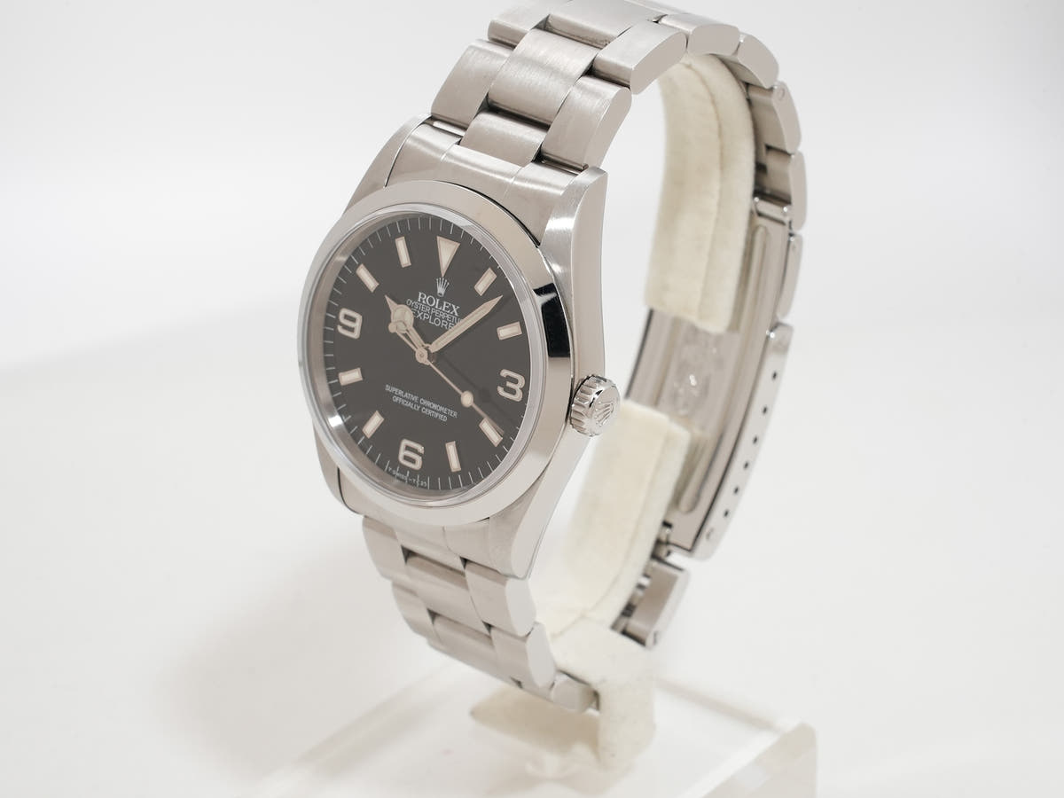 Rolex Explorer I Ref. 14270 Stainless Steel Black Dial Pre-owned t9u6x5xz