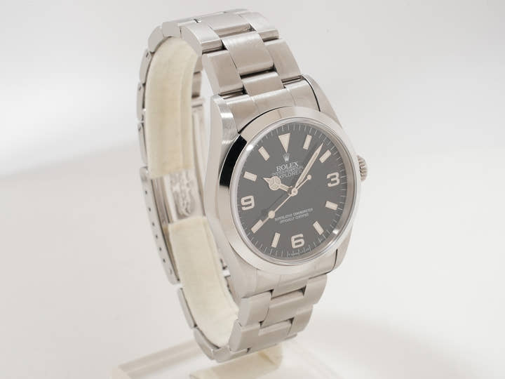Rolex Explorer I Ref. 14270 Stainless Steel Black Dial